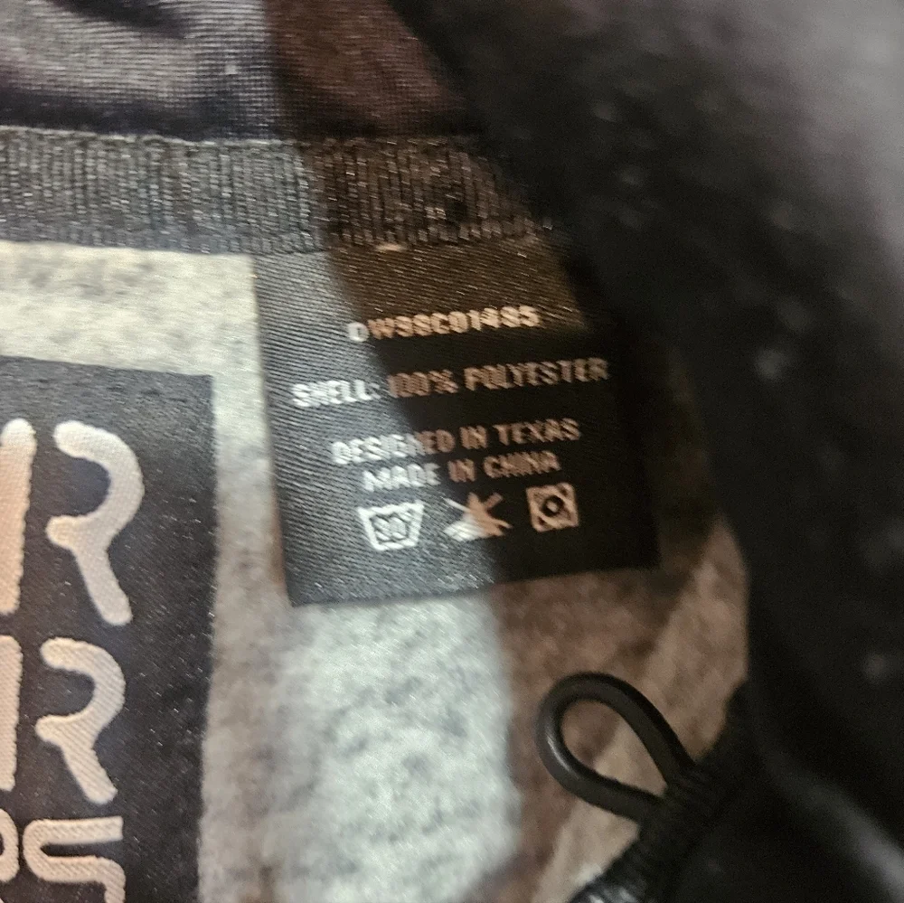 Powder River Outfitters Vest Mens Medium Gray Knit Fleece Lined Stretch - Picture 5 of 9